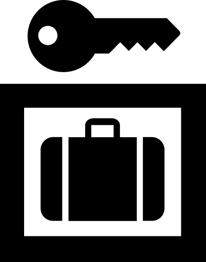 Baggage locker icon