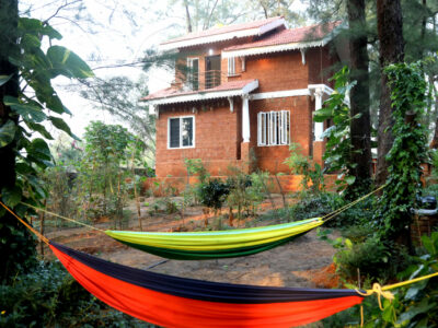 Enjoy the sounds of the birds while having a lazy afternoon nap on the hammocks under the shade of the various trees.