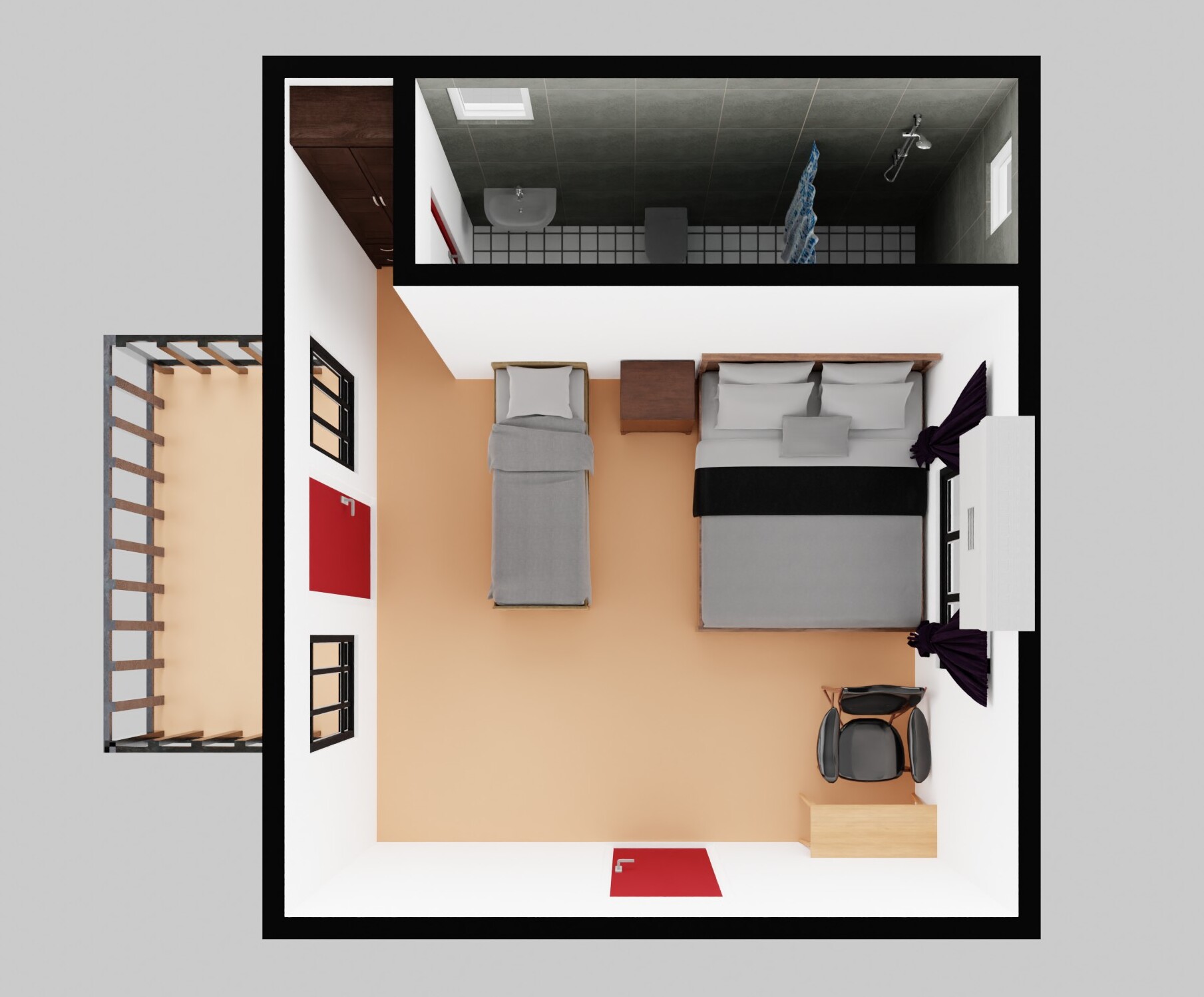 First floor plan Villa 2